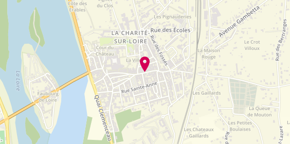 Plan de Taxis Charitois, 75 Rue Camille Barrère, 58400 Mesves-sur-Loire
