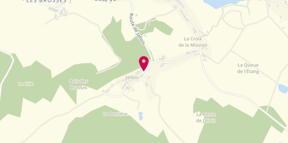Plan de Loriot Jean-Pierre, Les Jallois, 58230 Ouroux-en-Morvan