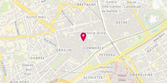 Plan de Hop Taxi, 3 Rue Crébillon, 44000 Nantes