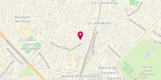 Plan de Couvrand Xavier, 62 Rue Joseph Doury, 44000 Nantes