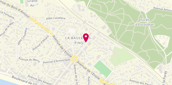 Plan de Taxi Presqu'ile La Baule, 71 Avenue Louis Lajarrige, 44500 La Baule-Escoublac