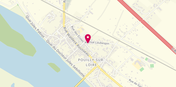 Plan de Taxi Pouillysois, 6 Bis Rue l'Aubespin, 58150 Pouilly-sur-Loire