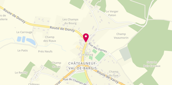 Plan de Rapeau Patrick, Route Cessy, 58350 Châteauneuf-Val-de-Bargis