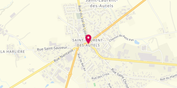 Plan de Taxis Chasseloup, 8 Rue des 2 Provinces Z A des Mortiers, 49270 Saint-Laurent-des-Autels