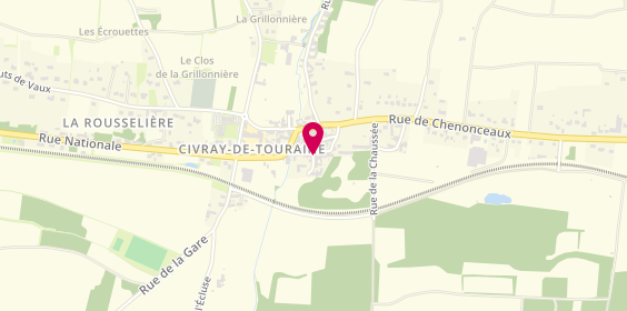 Plan de Taxis de Touraine, La Herserie, 37150 Civray-de-Touraine