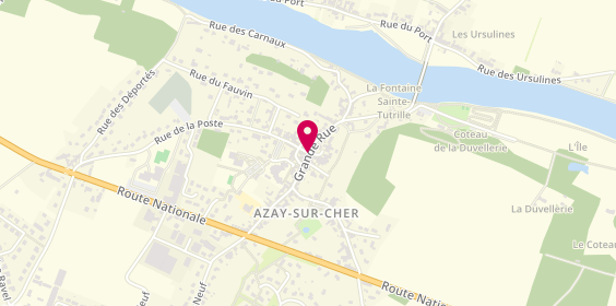 Plan de De Putter Roselyne, Tartifume, 37270 Azay-sur-Cher