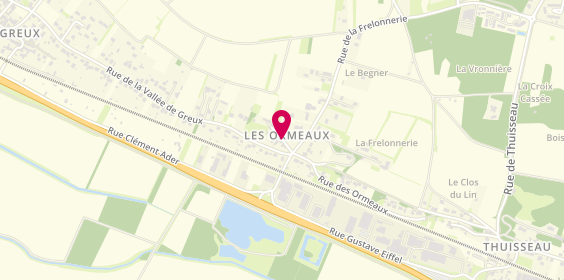 Plan de Montlouis Taxi, 3 Impasse Frelonnerie, 37270 Montlouis-sur-Loire