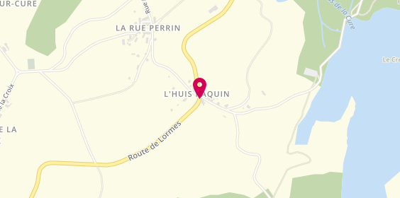 Plan de Taxi du Crescent, Huis Raquin, 89630 Chastellux-sur-Cure