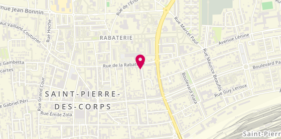 Plan de Goulois Alain, 8 Rue Maxime Bourdon, 37700 Saint-Pierre-des-Corps