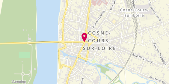 Plan de Joe le Taxi, 33 Rue Lafayette, 58200 Cosne-Cours-sur-Loire