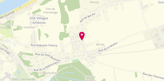 Plan de Taxi Jouannot, 38 Rue Bel Air, 37400 Amboise