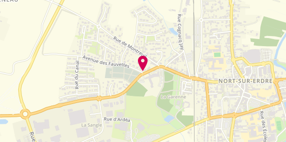Plan de Ambulances Nortaises Chevillard, 1 Avenue des Fauvettes, 44390 Nort-sur-Erdre