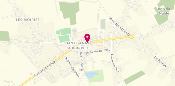 Plan de Ambulance Perche, 10 Place Commerce, 44160 Sainte-Anne-sur-Brivet
