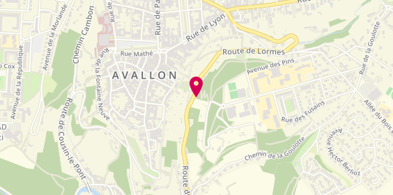 Plan de Da Silva César, 97 Route Lormes, 89200 Avallon
