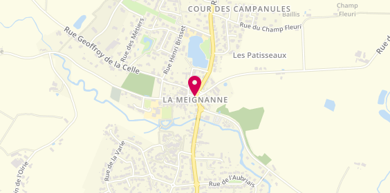 Plan de Charbonnier Guy, 4 Rue Juigné, 49770 La Meignanne