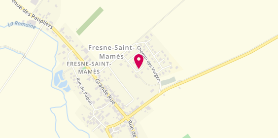 Plan de Taxi fresnois, 3 Impasse Noyer, 70130 Fresne-Saint-Mamès
