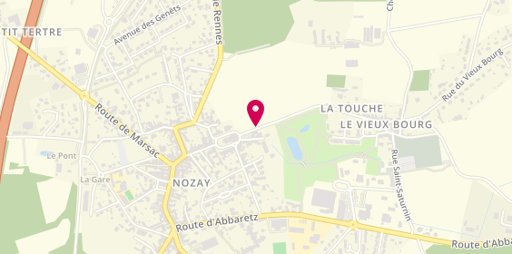 Plan de ABM Ambulances, 1 Rue Vieux Bourg, 44170 Nozay