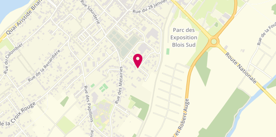 Plan de Ambulances Blois Vienne-Taxis Service 41, 85 Avenue Prés Wilson, 41000 Blois