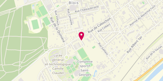 Plan de Abltv, 21 Rue Paul Coursaget, 41000 Blois