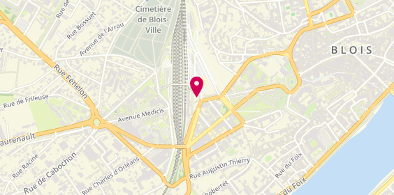 Plan de Taxis Radio de Blois, Place de la Gare, 41000 Blois