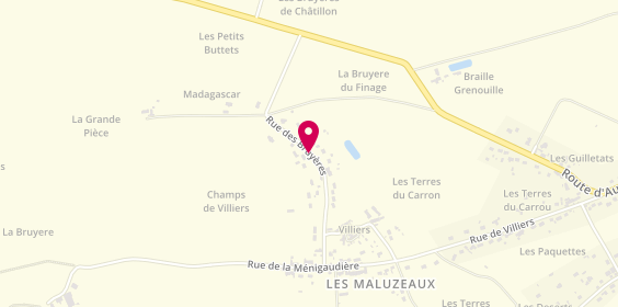 Plan de Nataxi, 22 Rue des Bruyeres, 45360 Châtillon-sur-Loire
