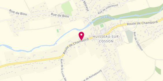 Plan de Taxi Nico, 244 Route Chambord, 41350 Huisseau-sur-Cosson