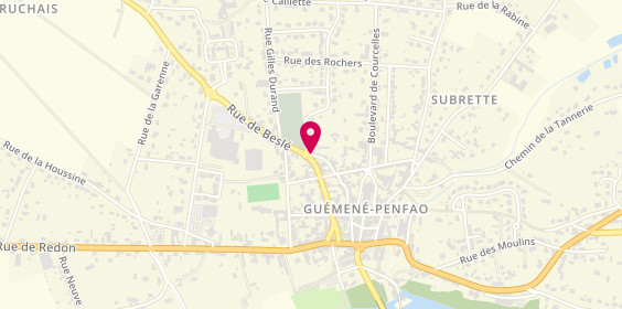 Plan de Guiho, 38 Rue Beslé, 44290 Guémené-Penfao