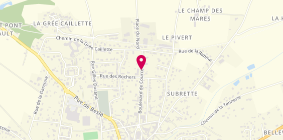 Plan de Guillet Yves, 27 Boulevard Courcelles, 44290 Guémené-Penfao