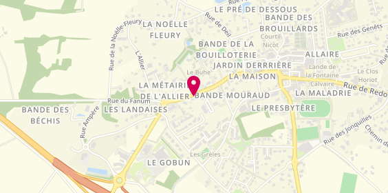 Plan de Ambulances bloyet, Rue de Vannes, 56350 Allaire
