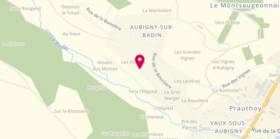 Plan de Taxis Royer, 16 Rue Verdun, 52190 Vaux-sous-Aubigny