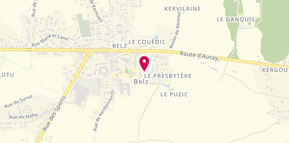 Plan de Le Delliou Yann, 40 Rue Bernard Moitessier, 56550 Belz