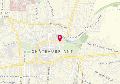 Plan de Taxis de la chère, 1 Rue Déportés Résistants, 44110 Châteaubriant