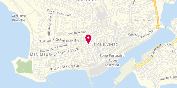 Plan de Taxi Autret Patrick, 4 Rue Jeanne d'Arc, 29730 Guilvinec