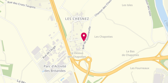 Plan de Auxerre Taxis, 26 Rue Sommeville Les Chenez, 89000 Auxerre