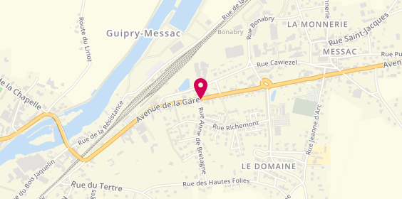 Plan de Ambulances de la Vilaine, Face à la Gare 108 Avenue Gare, 35480 Guipry-Messac
