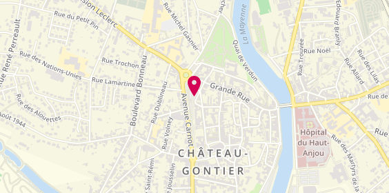 Plan de ATS Taxi, 19 Rue Déan, 53200 Château-Gontier