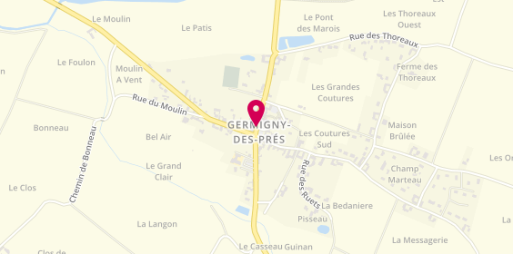 Plan de Loisy Claudine, Station Darvoy 20 Chemin Marois, 45110 Germigny-des-Prés