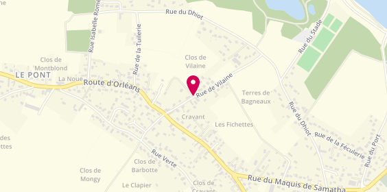 Plan de Taxi Montant, 150 Rue Vilaine, 45640 Sandillon
