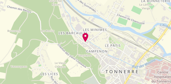 Plan de Taxis Juillet, 151 Rue Gén Campenon, 89700 Tonnerre