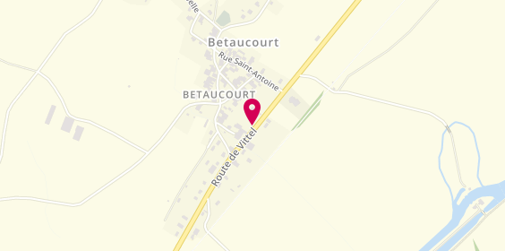 Plan de Alex Taxi, 22 Route Vittel, 70500 Betaucourt