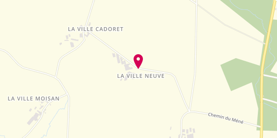 Plan de Taxi Gabillet, Ville Cadoret, 56420 Guéhenno