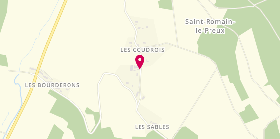 Plan de Charny Taxis, 3 Les Coudroits, 89116 Saint-Romain-le-Preux