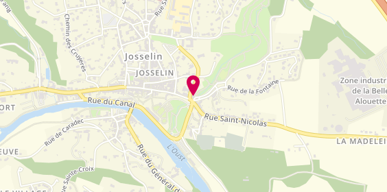 Plan de Desne Henri, 2 Place Saint Nicolas, 56120 Josselin