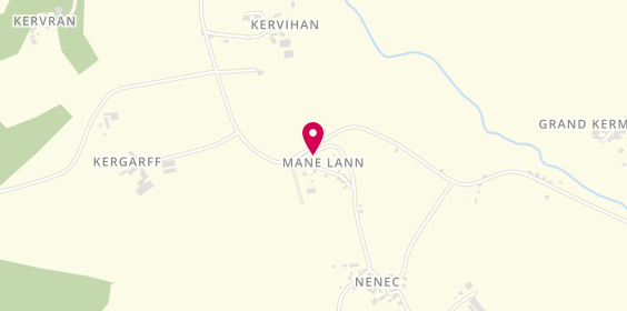 Plan de Nicol Taxi, Mane Lann, 56310 Melrand