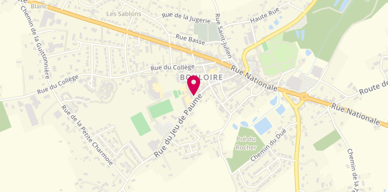 Plan de Bouloire Ambulances SARL, Rue Jeu de Paume, 72440 Bouloire