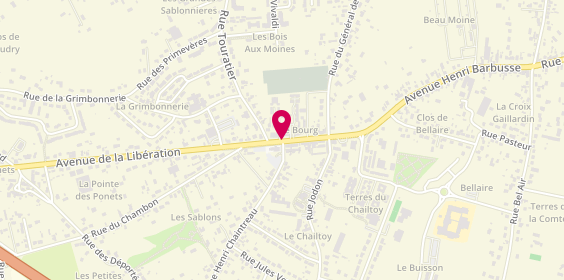 Plan de Amilly AlloTaxi, 30 Rue des Pèllerins, 45700 Villemandeur