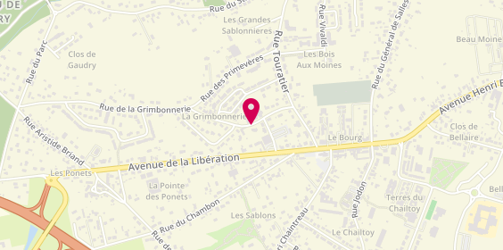 Plan de Mesnil Kléber, 11 Rue Grimbonnerie, 45700 Villemandeur