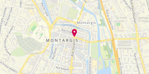 Plan de Taxis, Place Mirabeau, 45200 Montargis