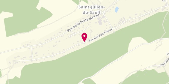 Plan de Dodinet Paquita, 49 Bis Rue Bois Frileux, 89330 Saint-Julien-du-Sault
