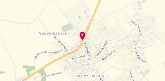 Plan de Taxi Stoop, 1 Route Troyes, 89570 Neuvy-Sautour